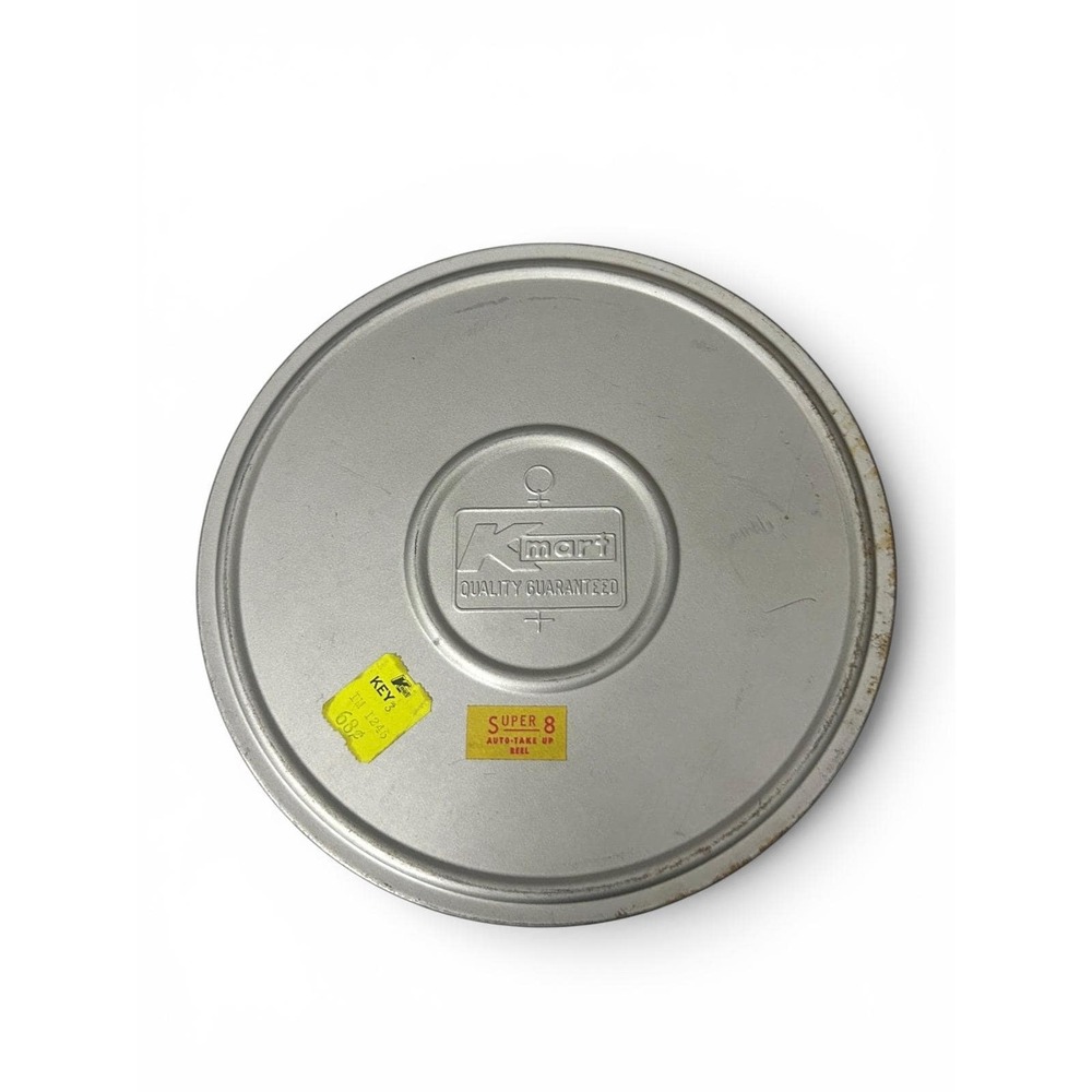 VTG Kmart Quality Guaranteed Super 8 Film Canister Compco 400 Ft Metal Reel Set